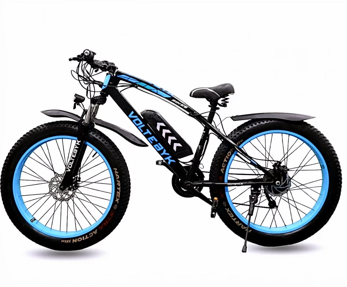 Turbo Pro Electric Fat Bike | Blue 7.8 Ah