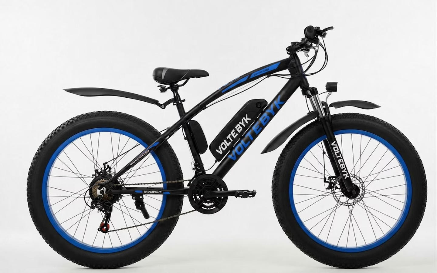 Product Image 1 of Voltebyk Electric Fat Bike 7.8 Ah - Blue - Electric from Voltebyk