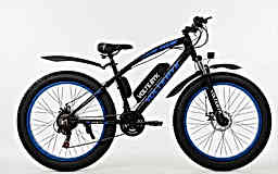 Thumbnail 1 of Voltebyk Electric Fat Bike 7.8 Ah - Blue - Electric from Voltebyk