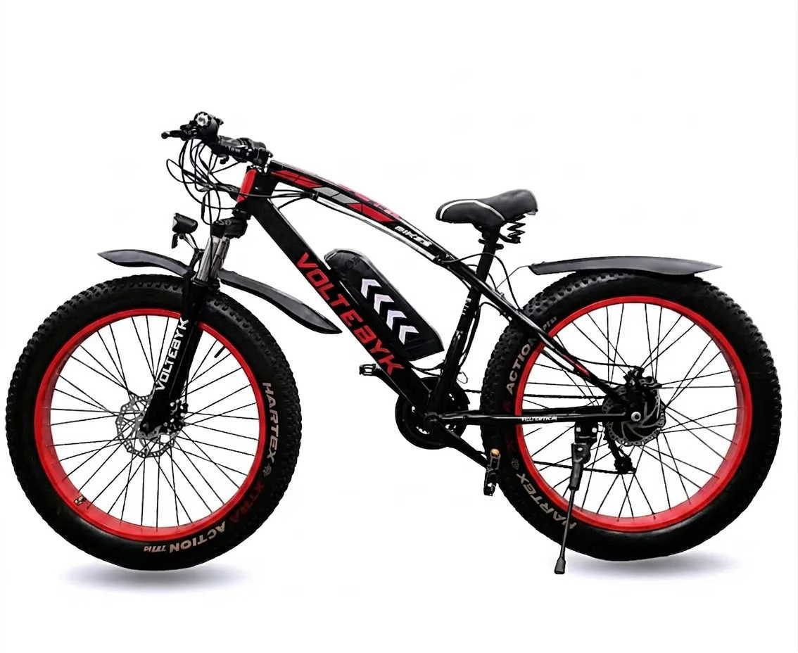 Turbo Pro Electric Fat Bike | Red 7.8 Ah
