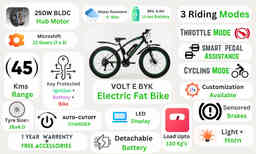 Thumbnail 3 of Voltebyk Electric FatBike 9 AH - Electric from Voltebyk