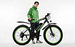 Thumbnail 2 of Voltebyk Electric Fat Bike 7.8 Ah - Green - Electric from Voltebyk