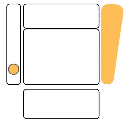 Left Arm + Radial Wedge Module