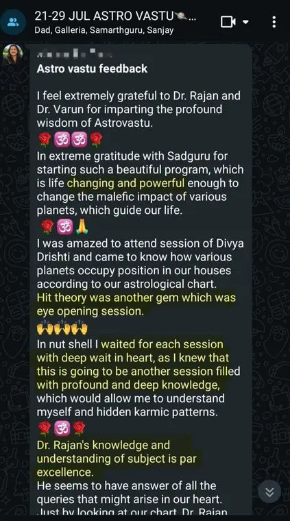 Practitioner feedback 4