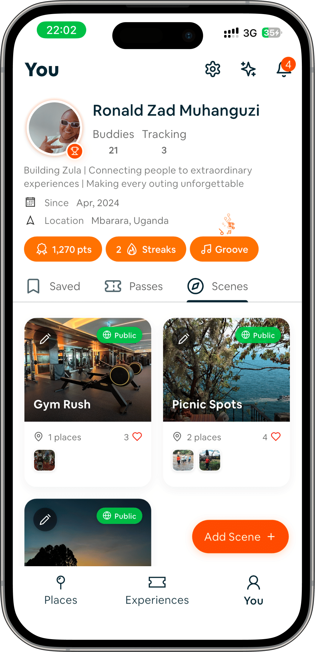 Zula App Interface