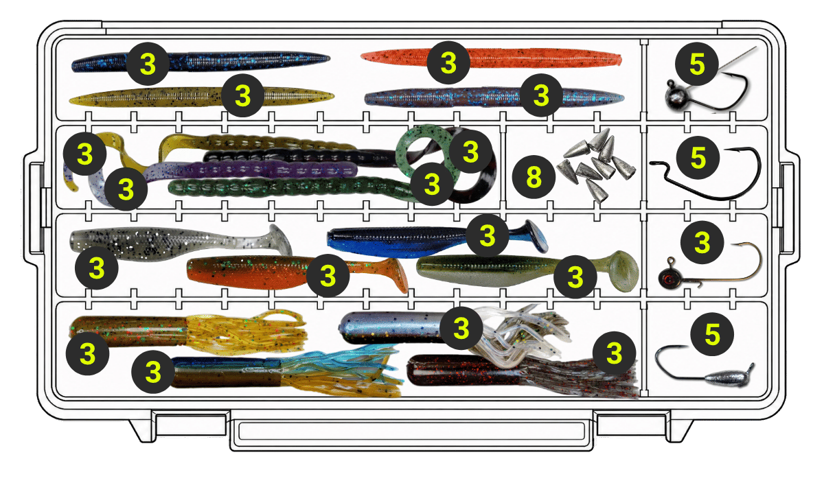 Box 1 tray contents &mdash; click to enlarge
