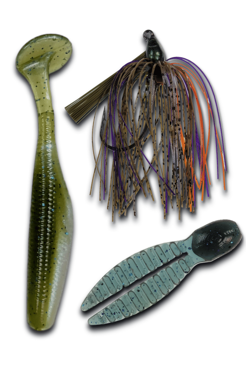 Swim Jig Rippn Shad or Craw