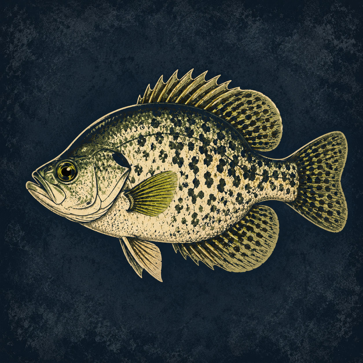 Crappie and panfish category artwork for Table Rock Custom Baits
