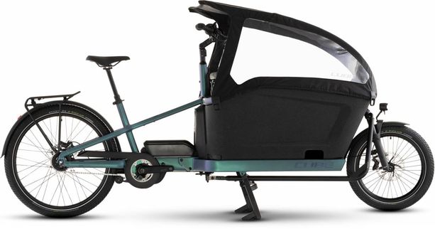 Cube Cargo Hybrid Comfort Pro Family 800 smaragdgrey´n´reflex 26&quot; / 20&quot;: ONE SIZE smaragdgrey´n´reflex kaufen in Thurgovie #1 | velomarkt.ch