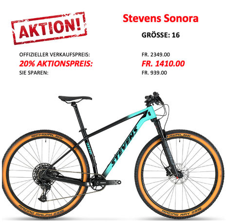 Stevens Sonora 16 mint black kaufen in Zurich #1 | velomarkt.ch