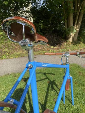 «Edelrad» - Schöner Lowrider mit Holz- und Leder- Details! kaufen in Saint-Gall #1 | velomarkt.ch