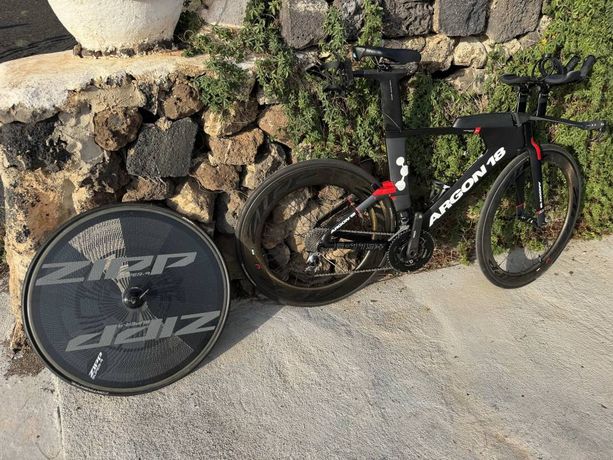 Argon18 E119 Tri+ -> matt black &amp; red -> schön &amp; schnell kaufen in Zürich #1 | velomarkt.ch