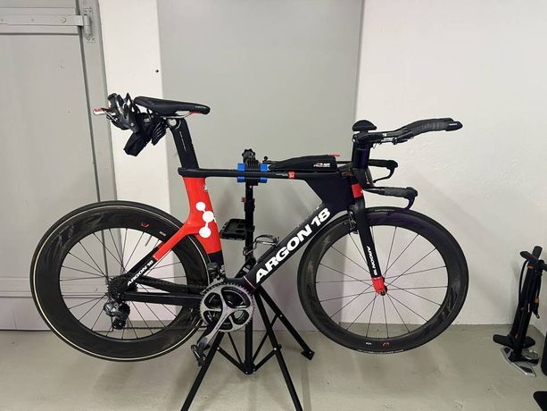 Argon 18 E118 Triathlon-/Zeitfahrrad – Top ausgestattet kaufen in Zurich #1 | velomarkt.ch