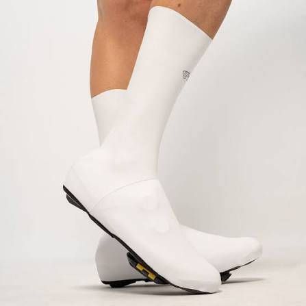 Spatzwear Aquasokz (Hi) Aero Oversocks – weiss – neuwertig kaufen in Basel-Stadt #1 | velomarkt.ch
