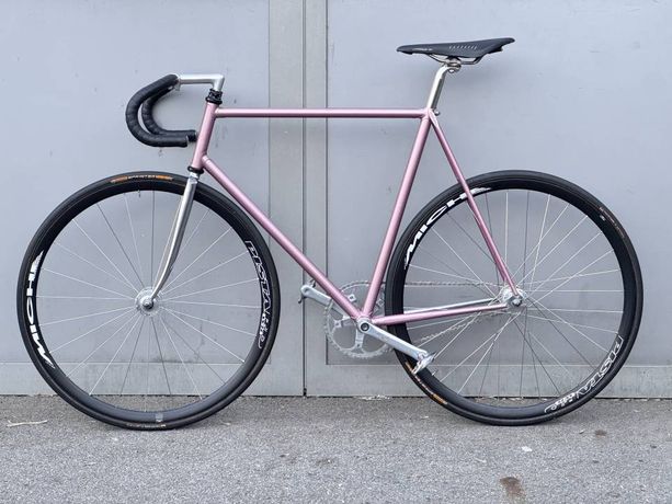 Ferrapoli track bike / fixed gear — Miche / Cinelli / Campagnolo / NJS  Custom steel kaufen in Waadt #1 | velomarkt.ch