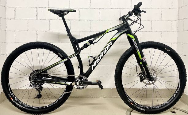 MERIDA NINETY-SIX 9.9 TEAM XX1 RSC Carbon Mountainbike Fully kaufen in Thurgau #1 | velomarkt.ch
