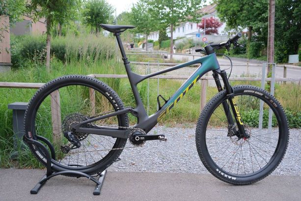 Scott Spark RC Team Issue AXS XL – Carbon XC Fully mit Quarq Powermeter kaufen in Zürich #1 | velomarkt.ch