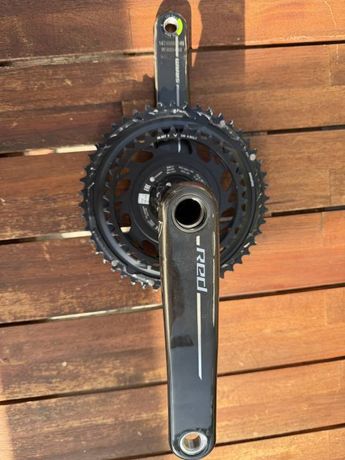 SRAM RED AXS Quarq Powermeter Kurbel 48/35 – 172.5 mm – neuwertig kaufen in Thurgau #1 | velomarkt.ch