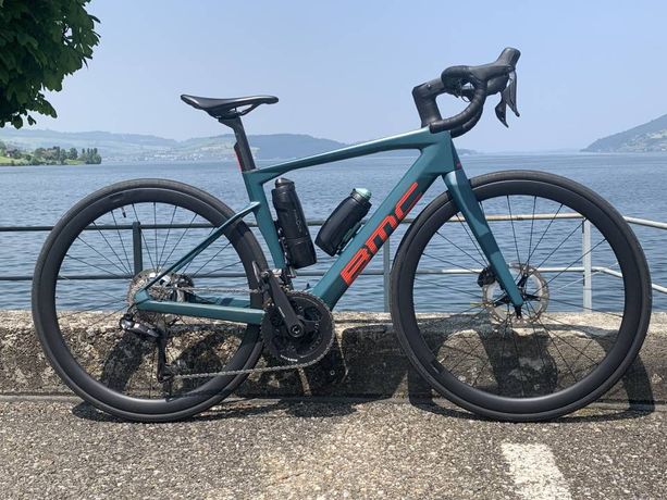 e-Rennrad BMC Roadmachine01 AMP One 2024 Gr51Top Zustand kaufen in Zug #1 | velomarkt.ch