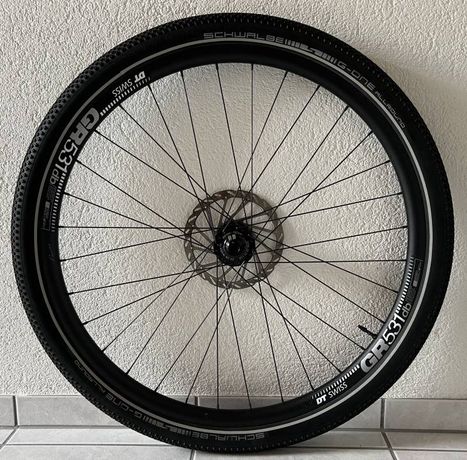 Laufrad DT Swiss GR 531 mit Nabendynamo SON28 inkl. Bremsscheibe &amp; Bereifung kaufen in Berne #1 | velomarkt.ch