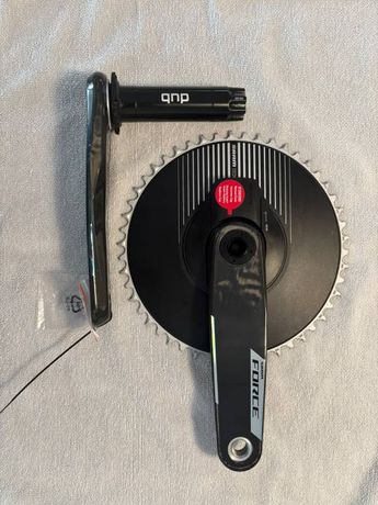 SRAM Force 1 AXS E1 Aero Powermeter Kurbelgarnitur 50T / 165 mm – NEU kaufen in Berne #1 | velomarkt.ch