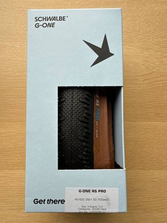 Schwalbe G-One RS Pro, 40-622, superschneller Gravelreifen kaufen in Zurigo #1 | velomarkt.ch