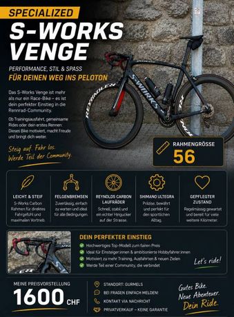 S-Works Venge kaufen in Fribourg #1 | velomarkt.ch