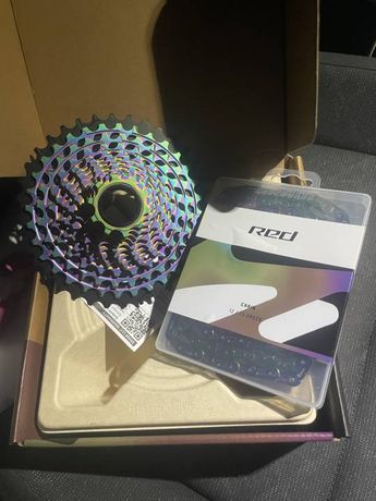 Sram Red AXS E1 Kassette 10-36 12-fach rainbow mit Kette rainbow kaufen in Thurgau #1 | velomarkt.ch