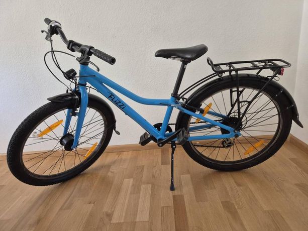 FLiZZi Kindervelo 24 Zoll blau mit Kettenantrieb kaufen in Basel-Landschaft #1 | velomarkt.ch