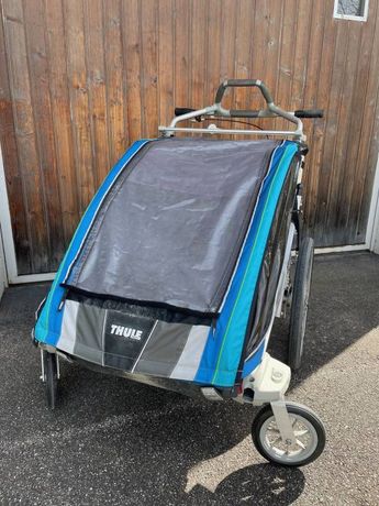 Thule Chariot CX 2 – Kinder-Veloanhänger, 2 Plätze, mit Zubehör kaufen in Zurich #1 | velomarkt.ch