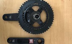 SHIMANO Ultegra Kurbel mit 4iiii PRECISION 3+ Powermeter | ca. 300km gefahren | velomarkt.ch