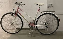 Citybike in rosa/weiss Ombre | Citybike in rosa/weiss Ombre | velomarkt.ch