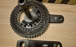 Shimano Ultegra R8100 Kurbel, 12-fach, 52/36T, 165mm + beidseitiger 4iiii Powermeter kaufen in Zürich #4 | velomarkt.ch