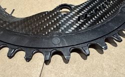 CARBON-TI Kettenblatt X-SingleCarbon Road Carbon | 4-Arm LK 110 | 48 Zähne kaufen in St. Gallen #2 | velomarkt.ch