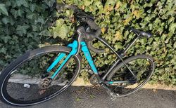 Gravelbike Schwarz/ Blau | Grösse M | velomarkt.ch