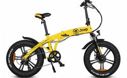 Jeep Fold FAT E-Bike FR 7022 [*SWAP-Ware] | Jeep Fold FAT E-Bike FR 7022, 20" Kompaktrad, Falt-E-Bike, 7-Gang Kettenschaltung, yellow | velomarkt.ch