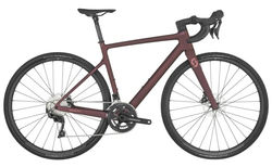 Scott Contessa Addict 25 | Beetroot Red, 47 cm / 19" (XXS), Shimano 105 RD-R7000-GS Black, 22 Speed | velomarkt.ch