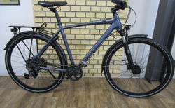 Cresta Veloce GTS | 683 denim-blue glanz, 52 cm / 20" (M), Shimano Cues, 10-fach | velomarkt.ch