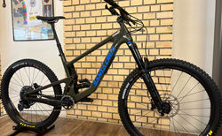 Santa Cruz Bronson C 4.0  Kit S | grün blau, 48.26 cm / 19" (L), SRAM GX Eagle  10-50T | velomarkt.ch