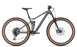 CUBE Stereo 120 ONE22 HPC TM 29 L / 29 flashgrey´n´olive | 753300 | velomarkt.ch