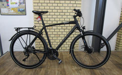 Cresta Veloce GTS | graphit black matt, 48 cm / 19" (S), Shimano Deore | velomarkt.ch
