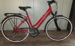 Cresta Strada Para Alivio-V 48cm/M | rot, 48 cm / 19" (M), 27-Gang Shimano XT | velomarkt.ch