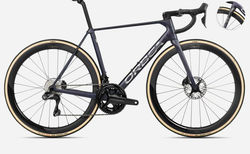 Orbea ORCA M20iLTD PWR 55 BLU-RAW | Tanzanite (Matt) - Carbon Raw (Matt), 55 cm / 22", Shimano Ultegra Di2 R8150 | velomarkt.ch