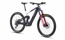 Crussis E-Fuel 10.10 Pro 19" blau/weiss | ZEB Ultimate, GX Transmission | velomarkt.ch