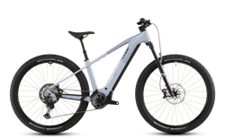 CUBE REACTION HYBRID | gauzegrey´n´iceblue, M, Shimano XT RD-M8100-SGS, ShadowPlus, 12-Speed | velomarkt.ch