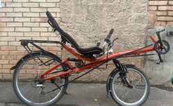 HP Velotechnik Street Machine GTE | Orange, L, Sram Dual Drive 3x8 | velomarkt.ch