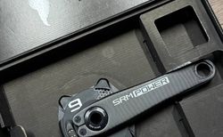 SRM PM9 White Dekor Look 165/167.5/170 Titan DUB | 3h Benutzt, wie neu | velomarkt.ch