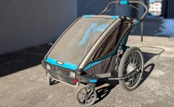 Thule Chariot Sport 2 Double (motorisiert) | Thule Chariot Sport 2 Double (motorisiert) | velomarkt.ch