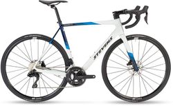 Stevens Izoard 105 Di2 L Carrara White Blue | S24IZDICW58 | velomarkt.ch