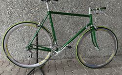 Kristall Rennvelo | neu lackiert, Edco Komponenten | velomarkt.ch